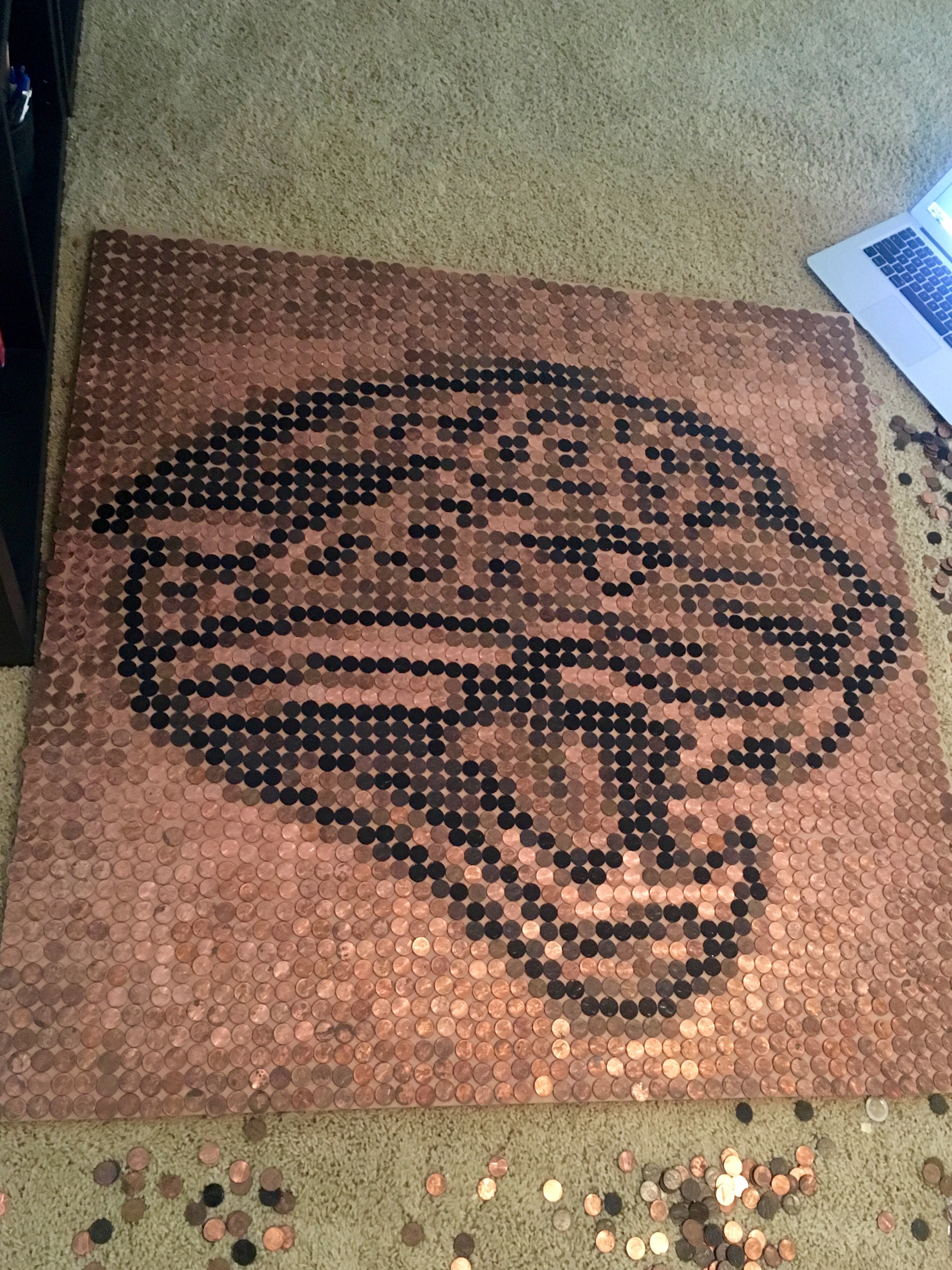 Jaguar mascot for Jefferson Middle School for winning our Change for Change Challenge
