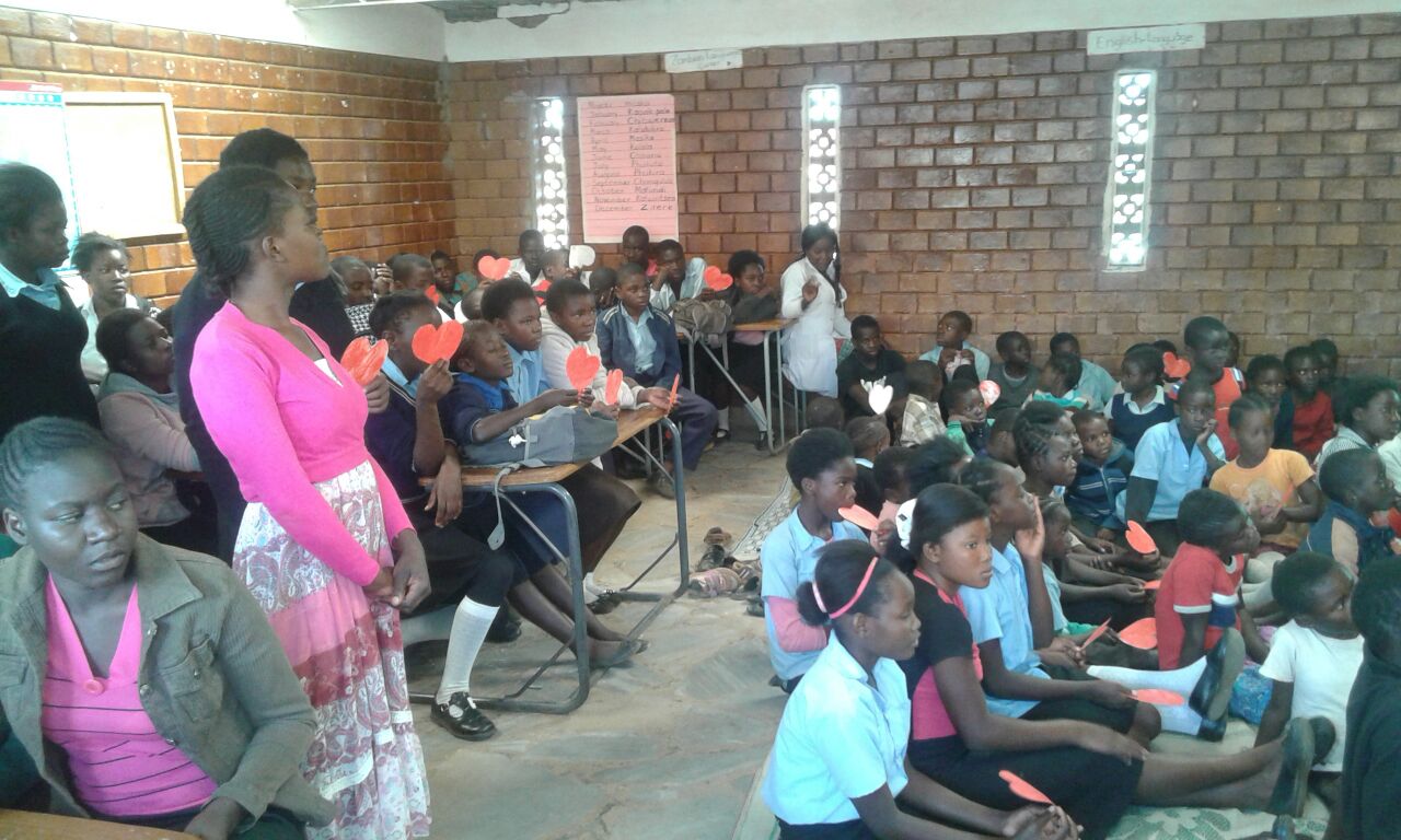 Mulele Mwana Community School students, Lusaka,Zambia